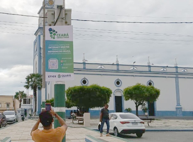 Etice investe R$ 6 milhões, leva WiFi às praças de 184 municípios e vai ampliar programa para sedes de distritos em 2027